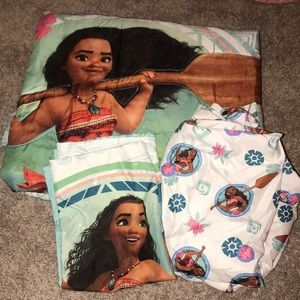 4pc Moana Toddler Bedding